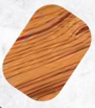 Walls: Decorative wood pieces integrated with shiny silver partitions