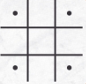 Ceiling: Deccyative shape divided by partitions integated with a mirror